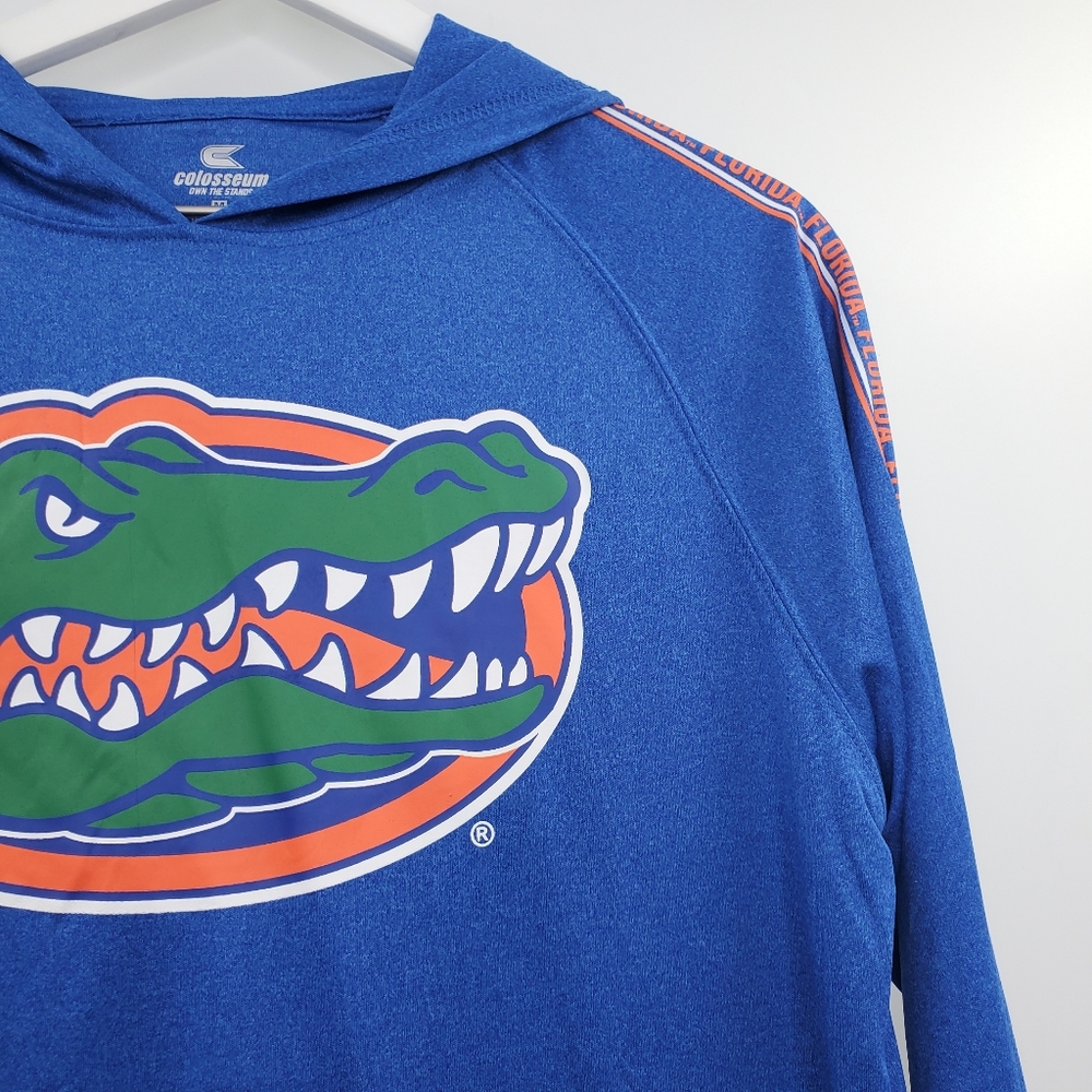 Colosseum University of Florida Gator Logo Hoodie Blue - Picture 3 of 8